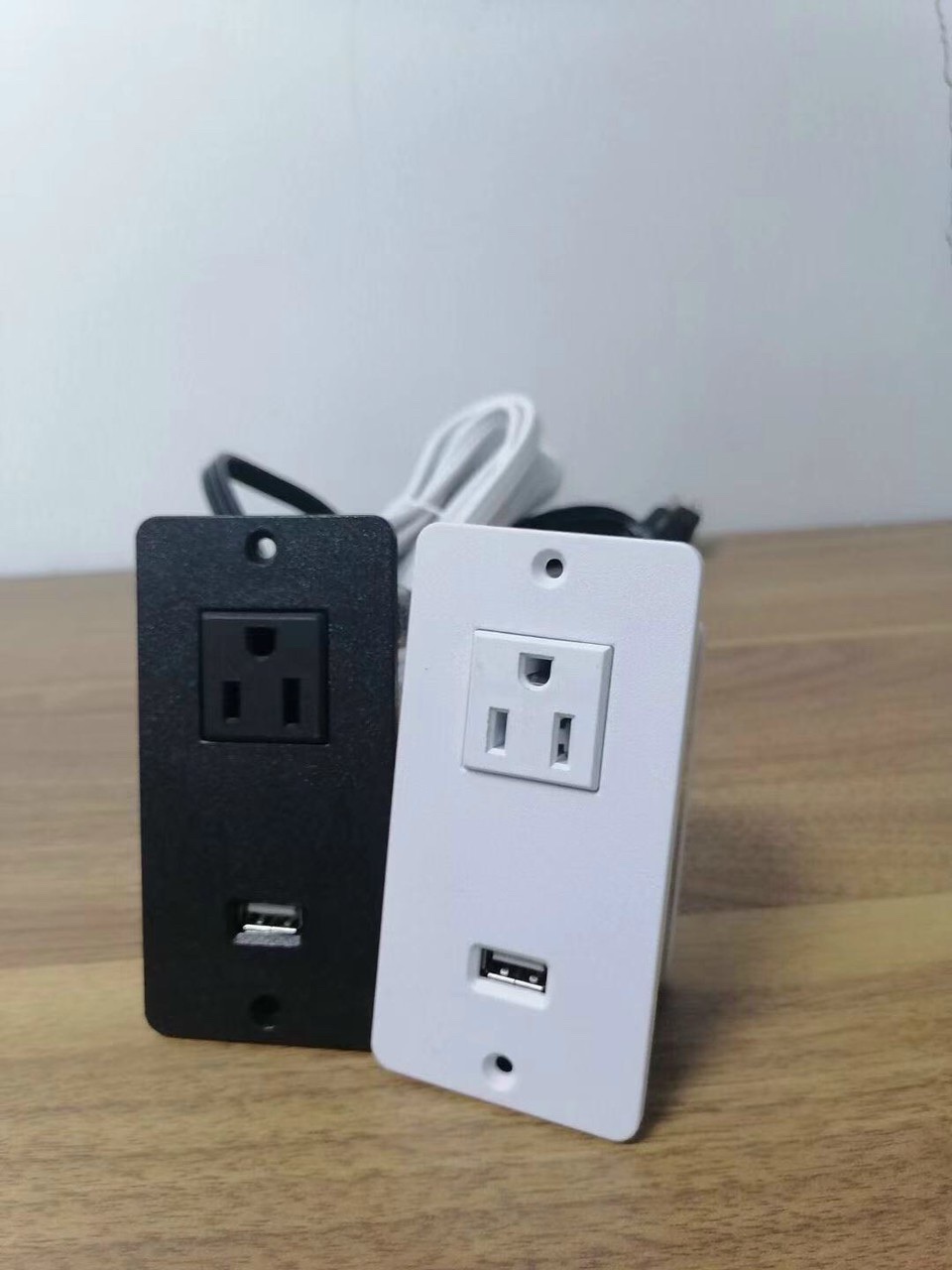 美式二位插座+USB-TY11-0769