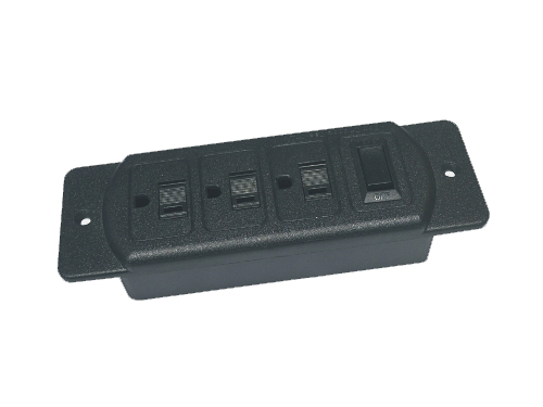 美式三位插座+开关-TY11-073K