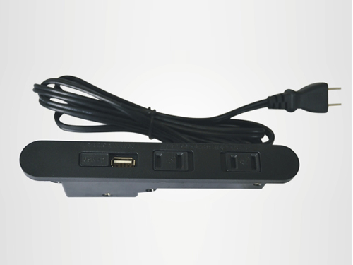 美式多功能插座+USB+过载保护开关-YT650-2BM
