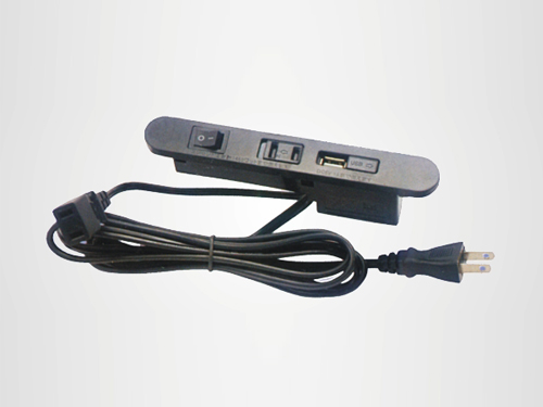 美式二位插座+电话线+网线+USB-TY11-071PWB